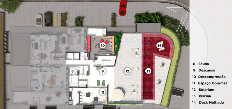 Apartamento, 1 quarto, 60 m² - Foto 8