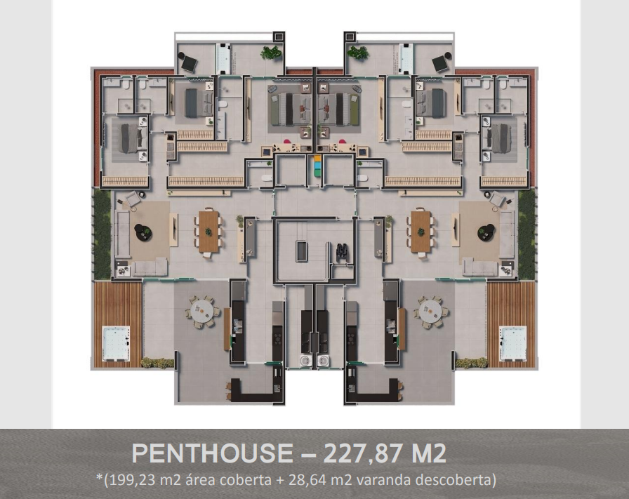 Apartamento, 3 quartos, 227 m² - Foto 4