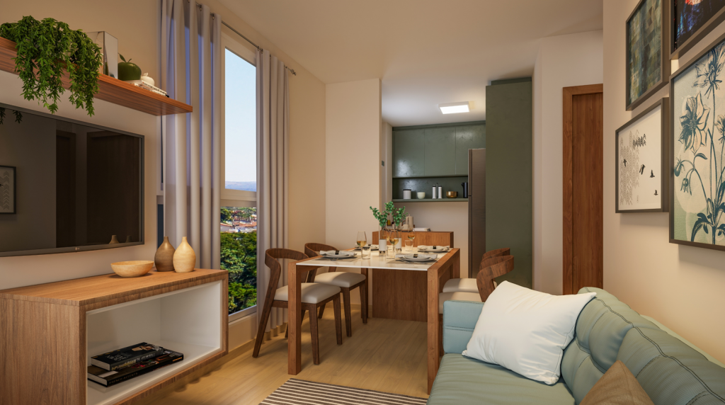 Apartamento, 2 quartos, 40 m² - Foto 1