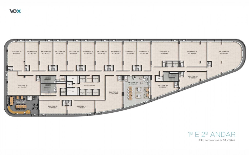 Sala-Conjunto, 55 m² - Foto 23