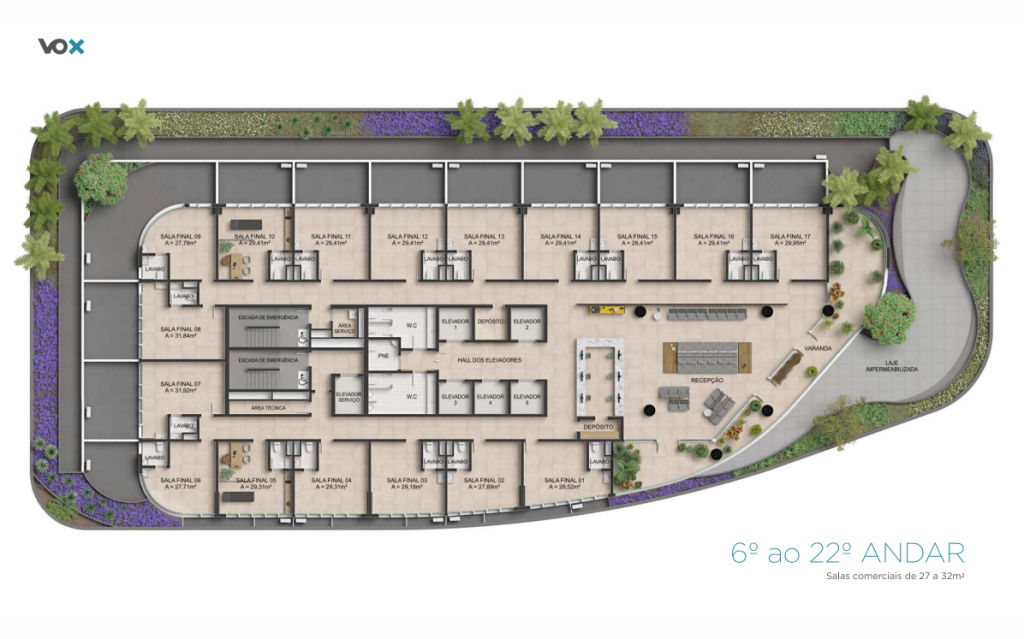 Sala-Conjunto, 55 m² - Foto 24