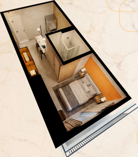 Lanamento Residencial Baro Valena Studio #11