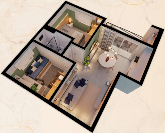 Apartamento, 2 quartos, 51 m² - Foto 11