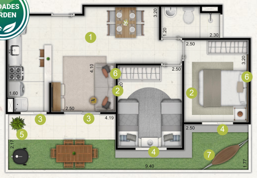 Apartamento, 2 quartos, 47 m² - Foto 11