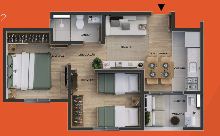 Apartamento à venda com 2 quartos, 43m² - Foto 15