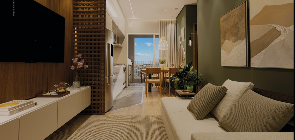 Apartamento à venda com 2 quartos, 60m² - Foto 2