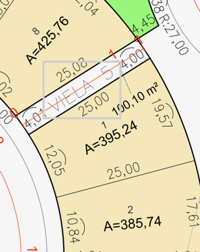 Terreno à venda, 395m² - Foto 2