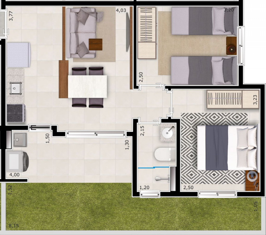 Apartamento à venda com 2 quartos, 60m² - Foto 11