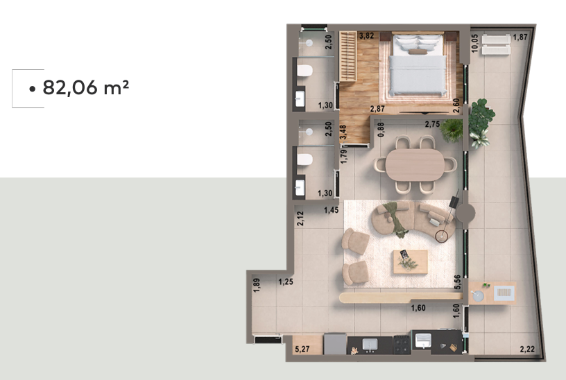 Apartamento, 2 quartos, 101 m² - Foto 15