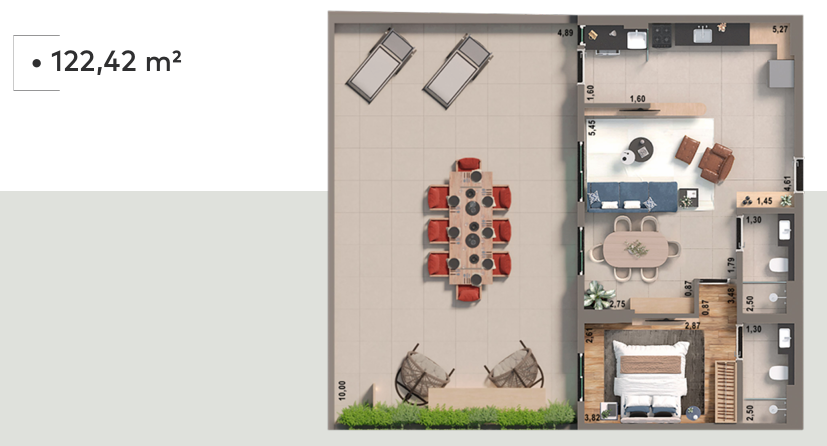 Apartamento, 2 quartos, 95 m² - Foto 7