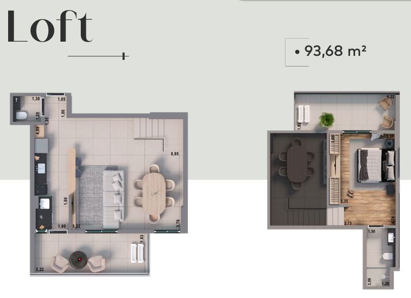 Apartamento, 1 quarto, 94 m² - Foto 2